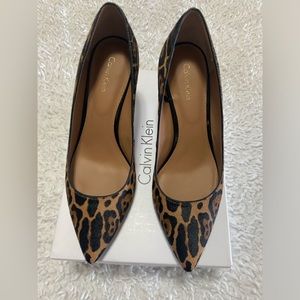 Calvin Klein Calf Hair Pumps